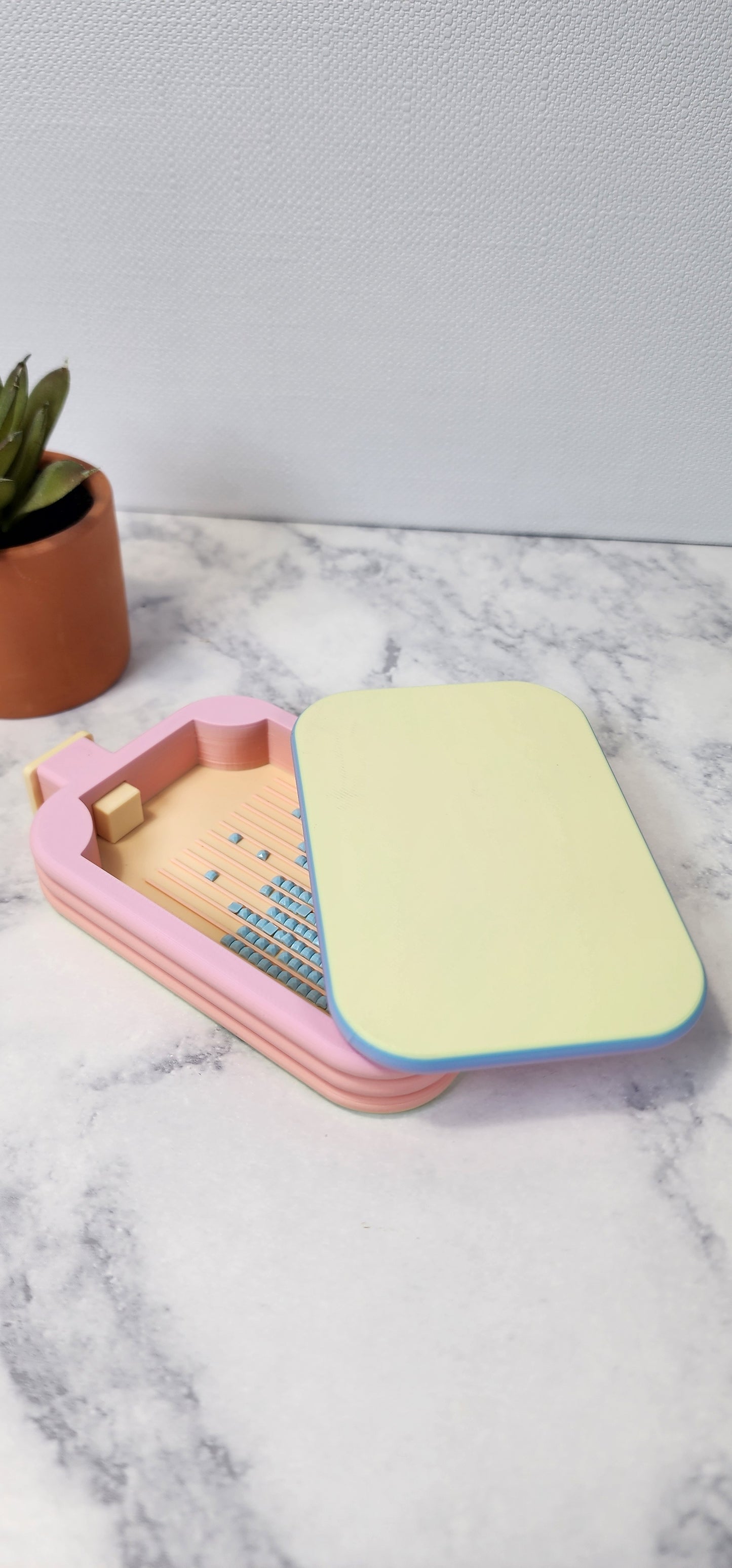 Rainbow Macarons Diamond Painting Tray