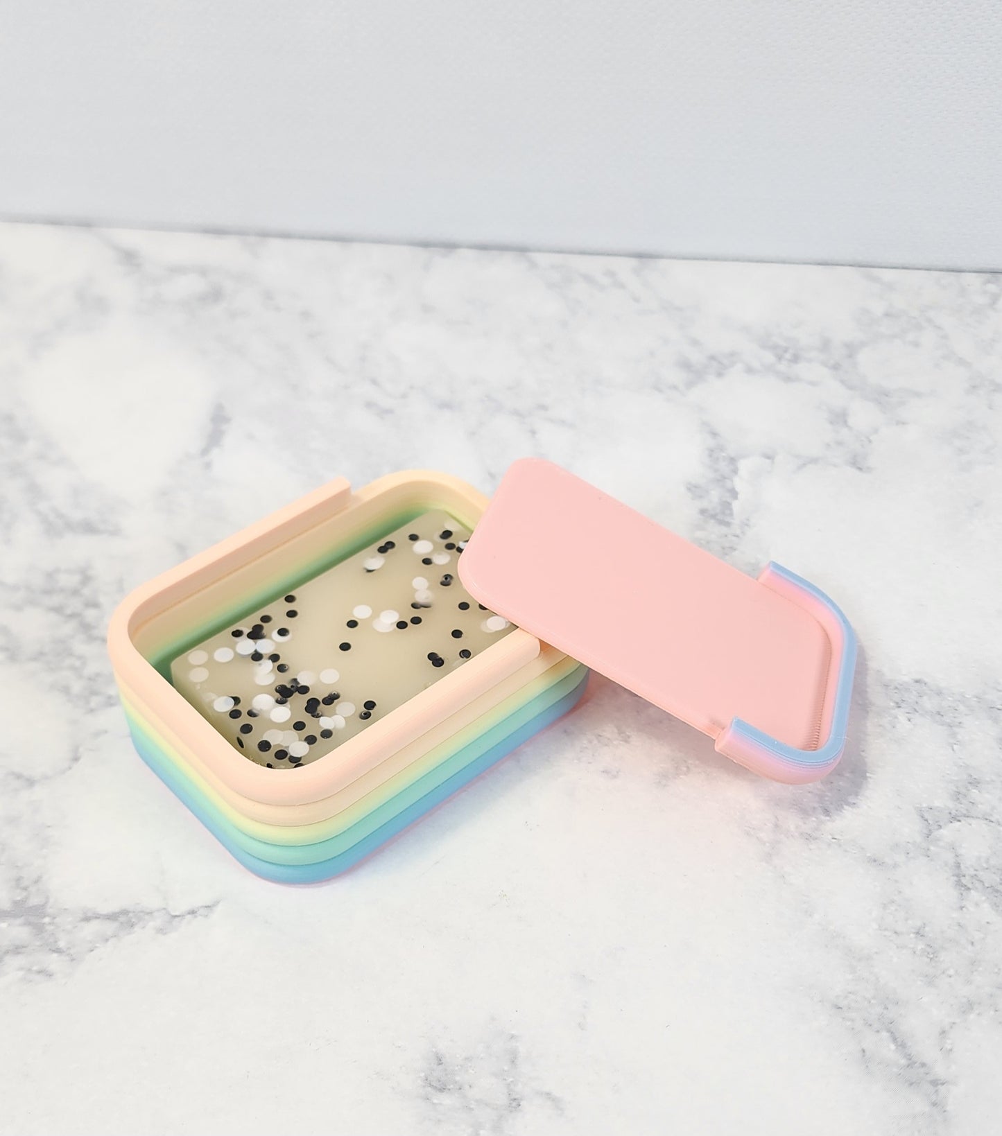 Rainbow Macarons Diamond Painting Wax Box