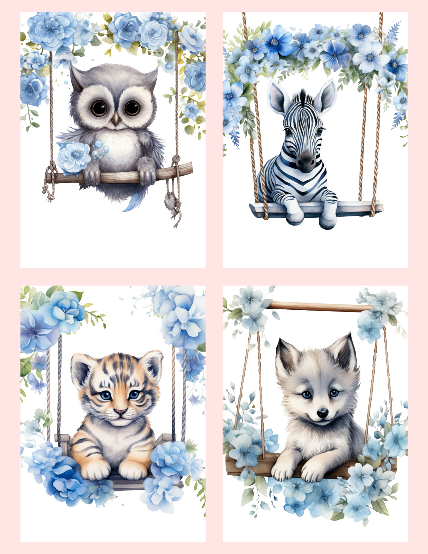 Swinging Baby Animals