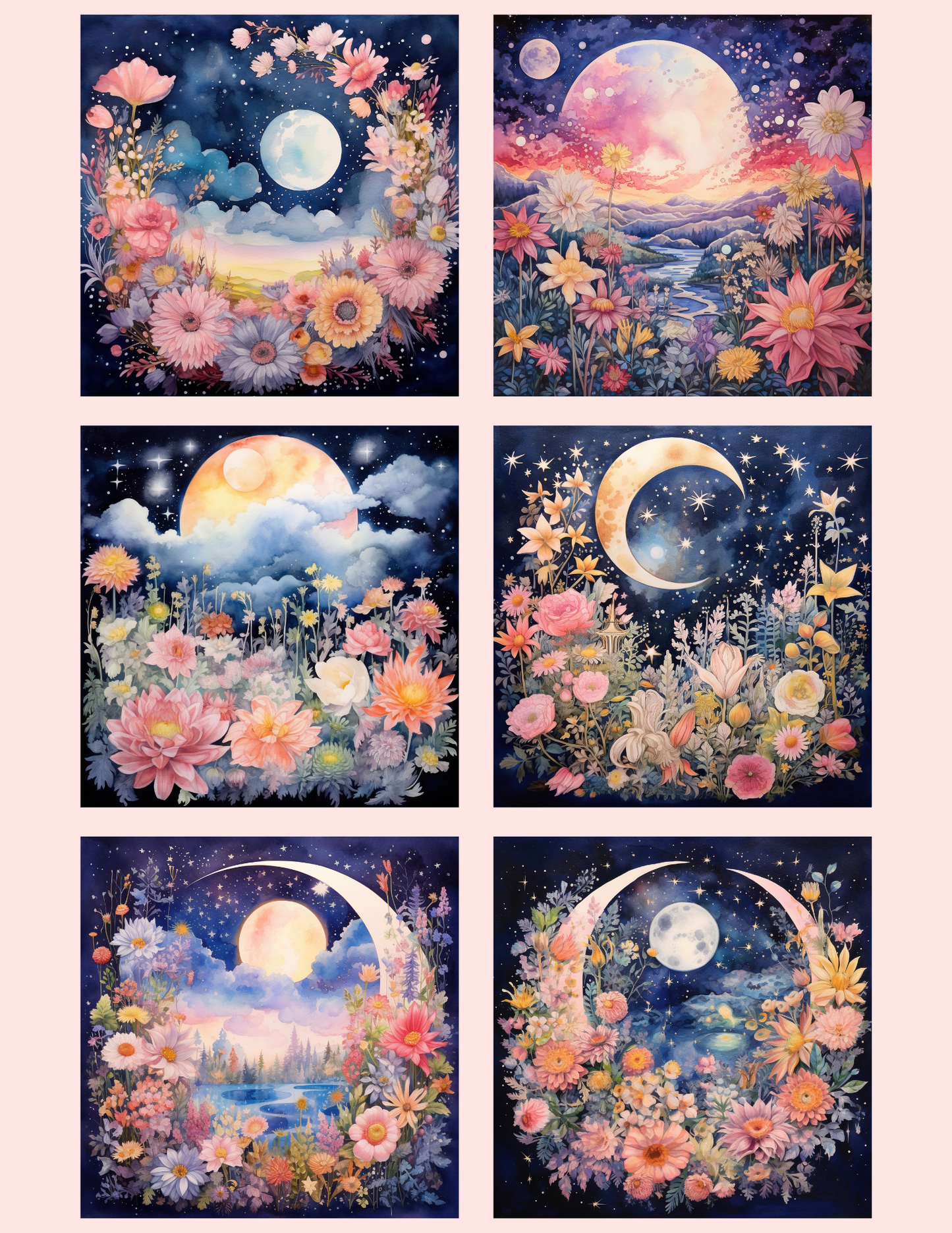 Celestial Garden Section Sticker