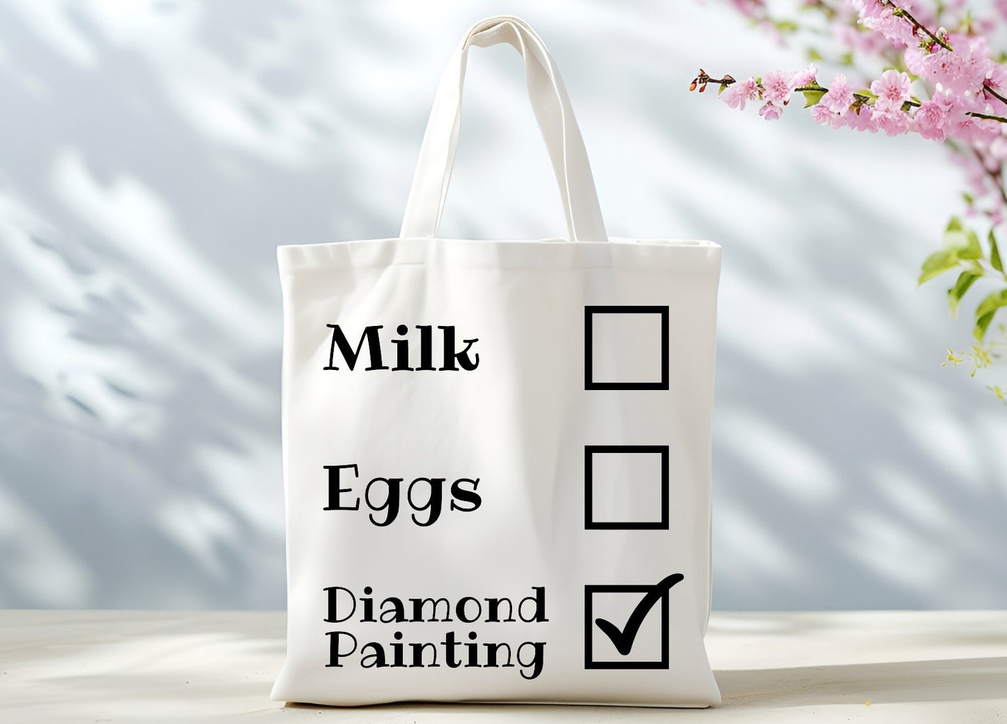 Shopping List Tote Bag