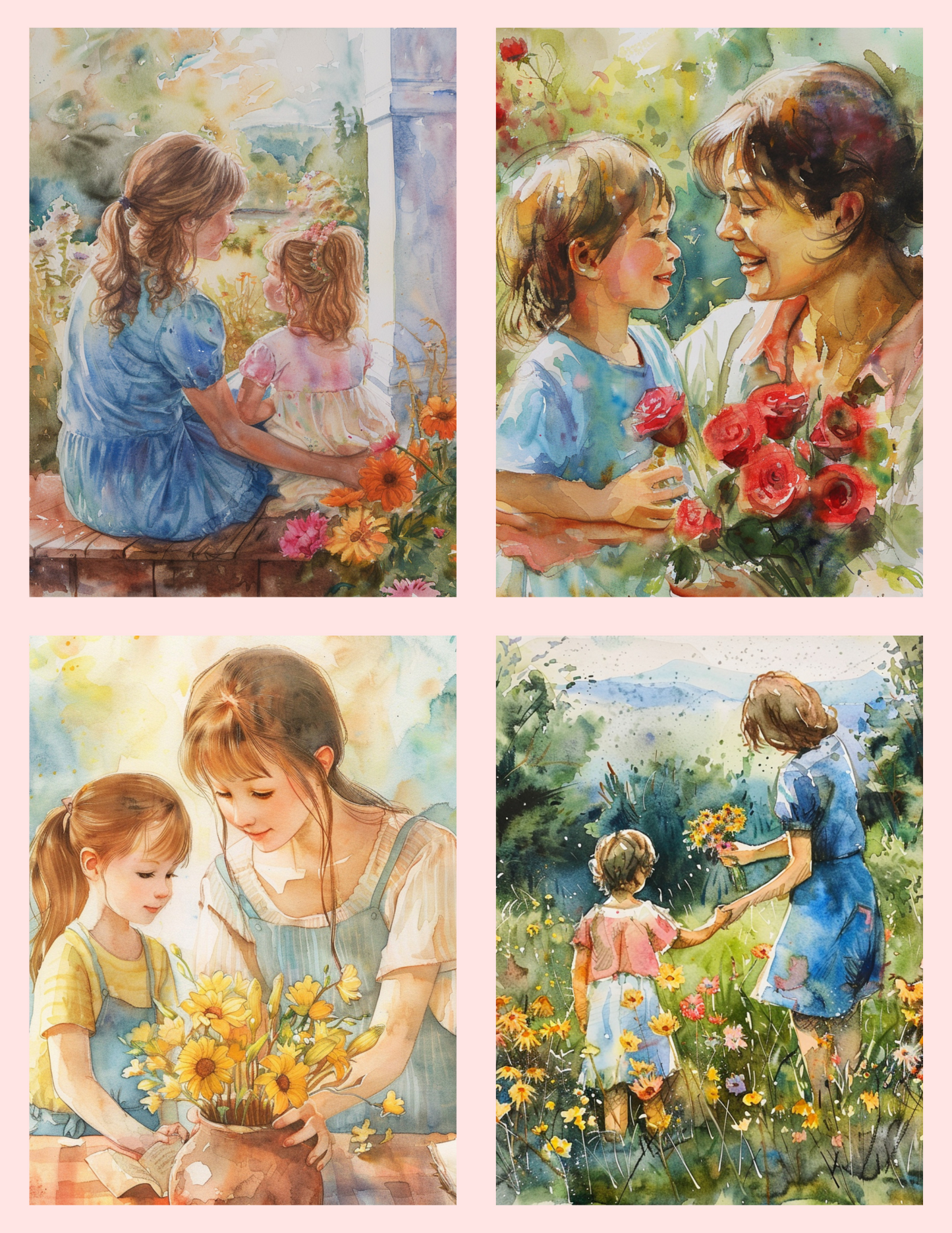 Watercolor Mother's Day