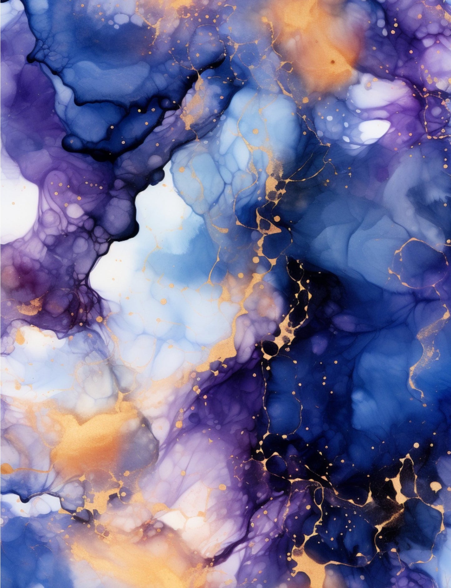 Galaxy Alcohol Ink