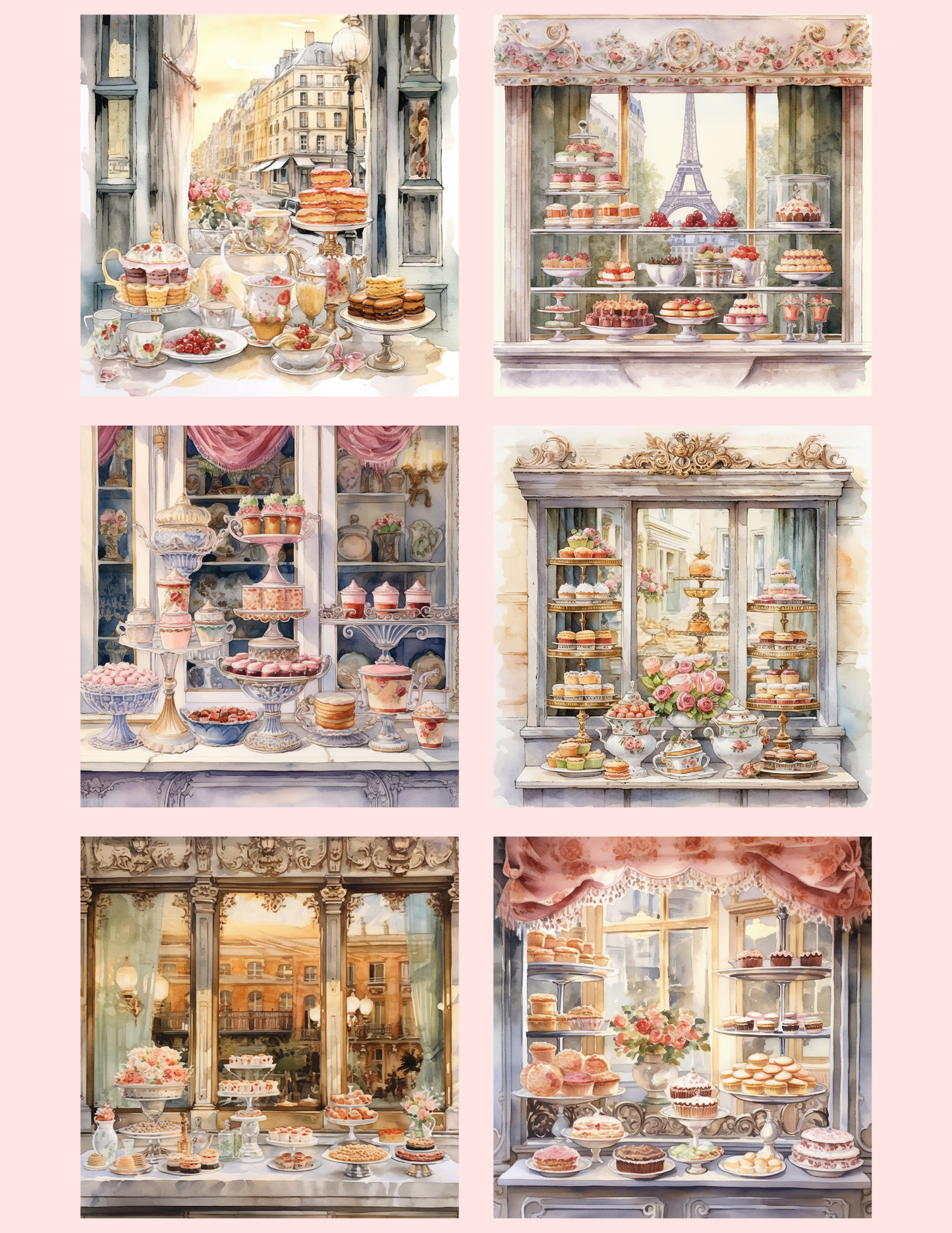 Patisserie Dream Section Sticker