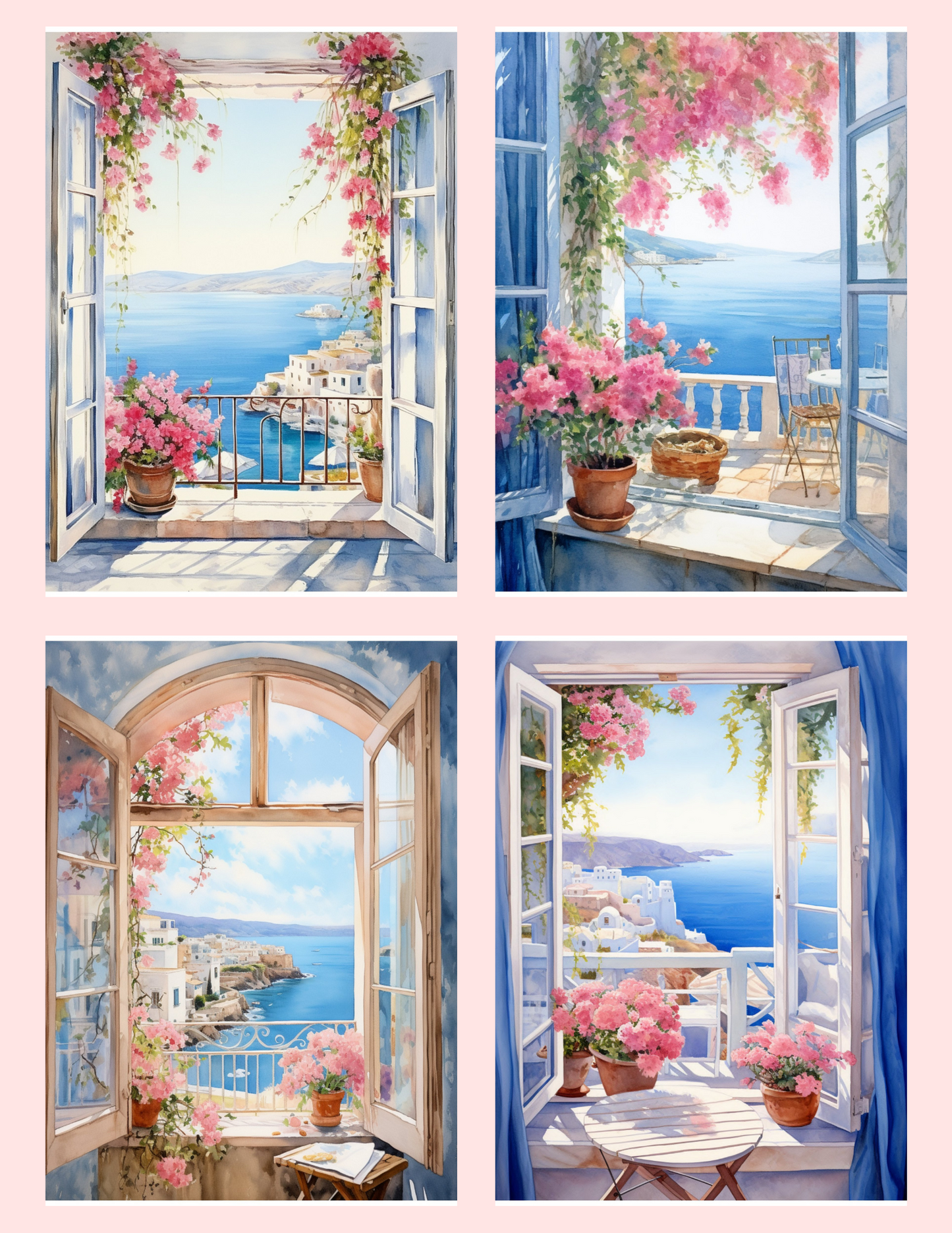 Greece Balcony