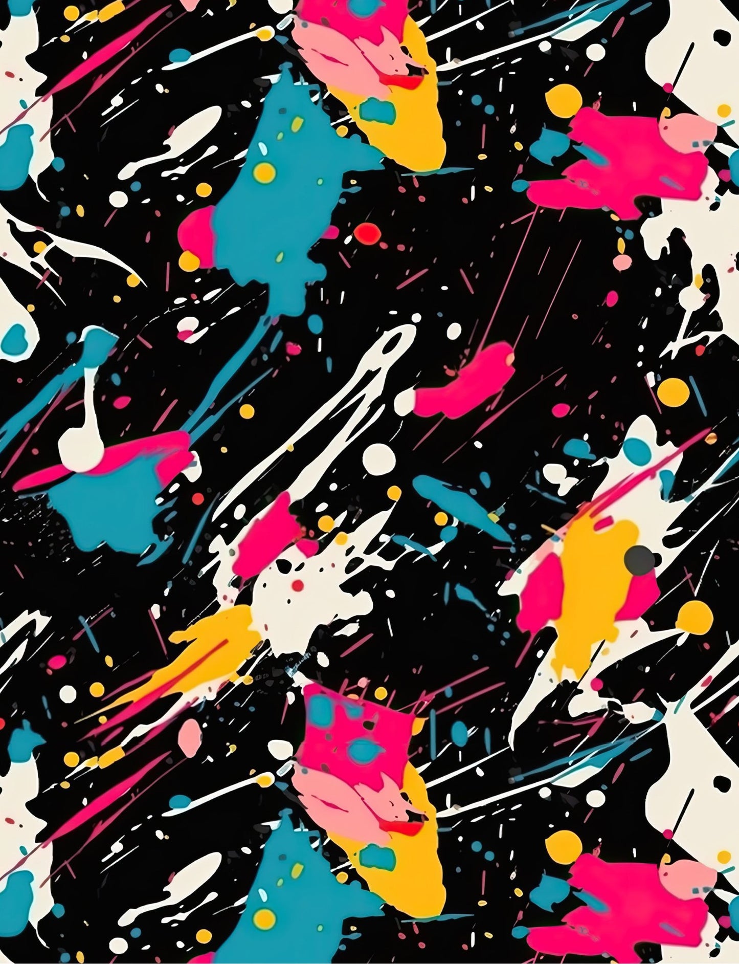 Abstract Splatter