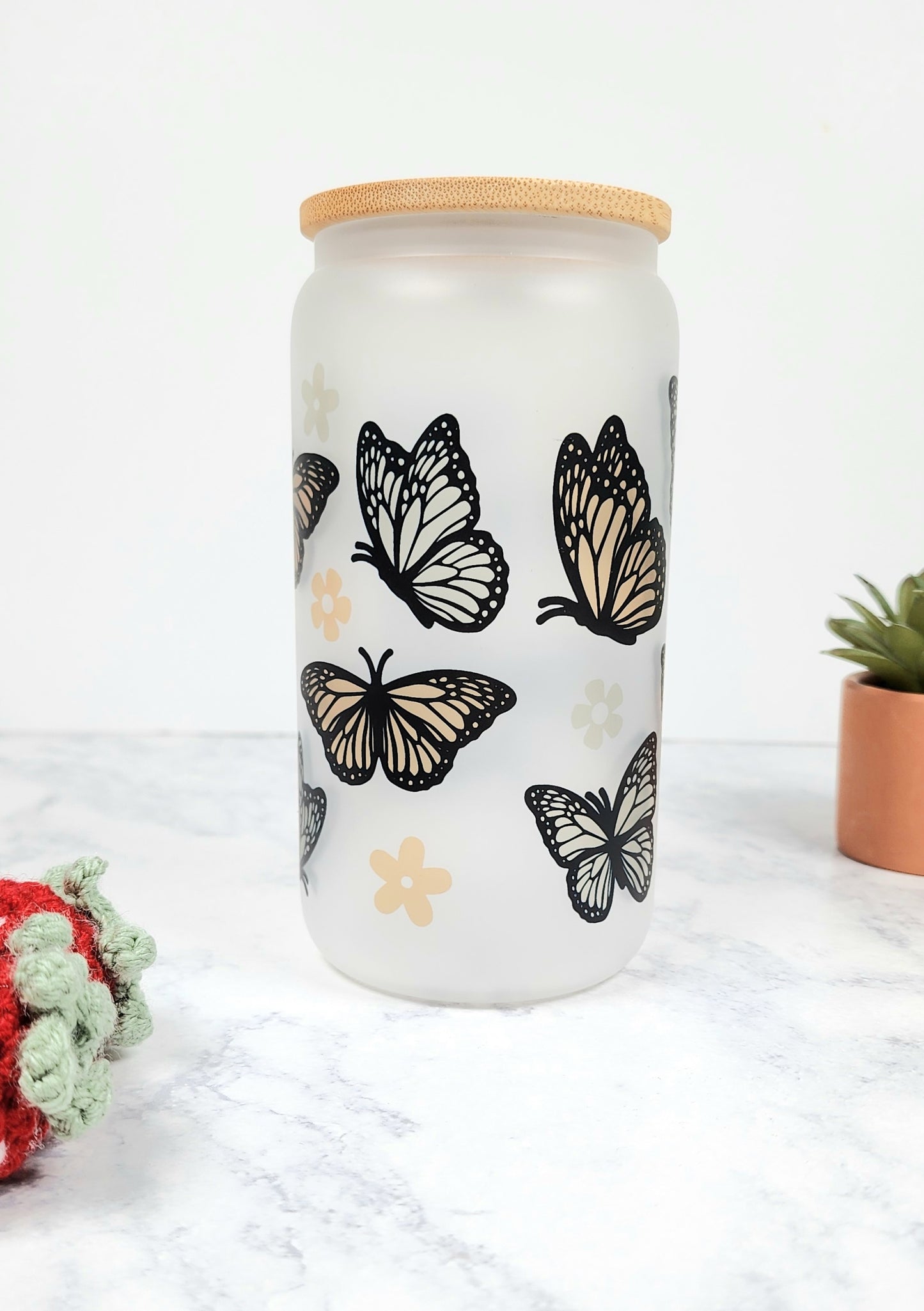 First Coffee Then Diamond Paint Glass Tumbler