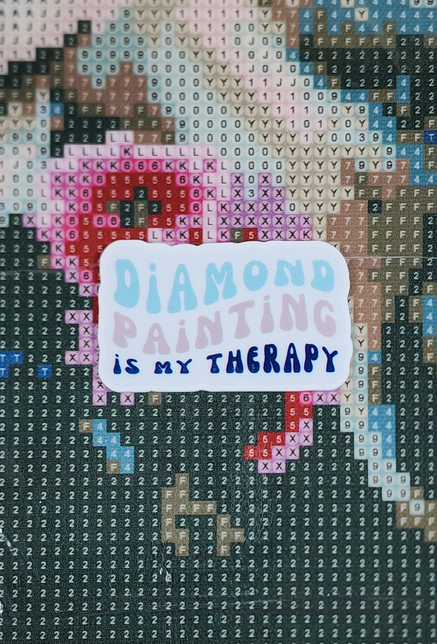 Diamond Painting Is My Therapy Neutral