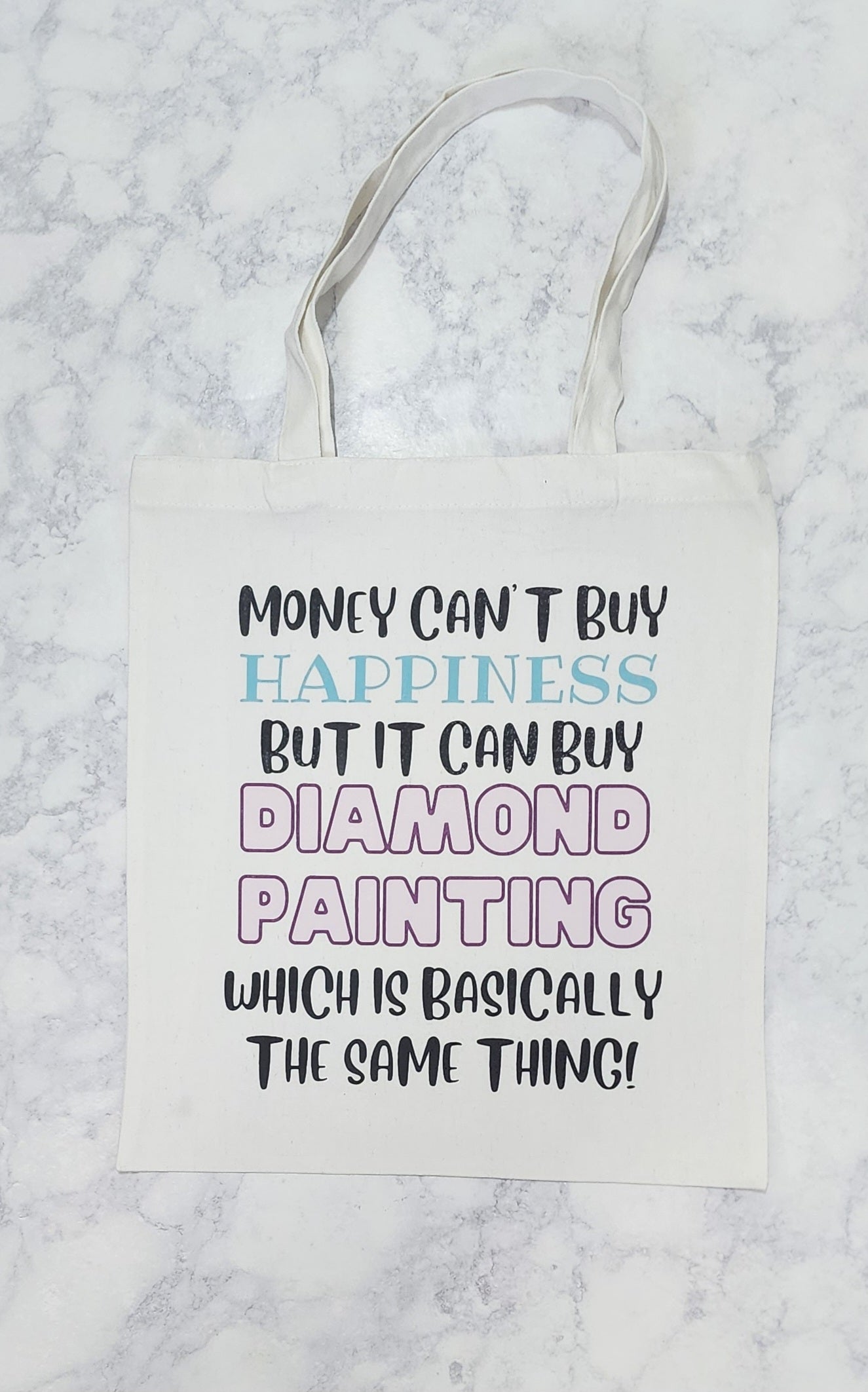 Money Can't Buy Happiness Tote Bag