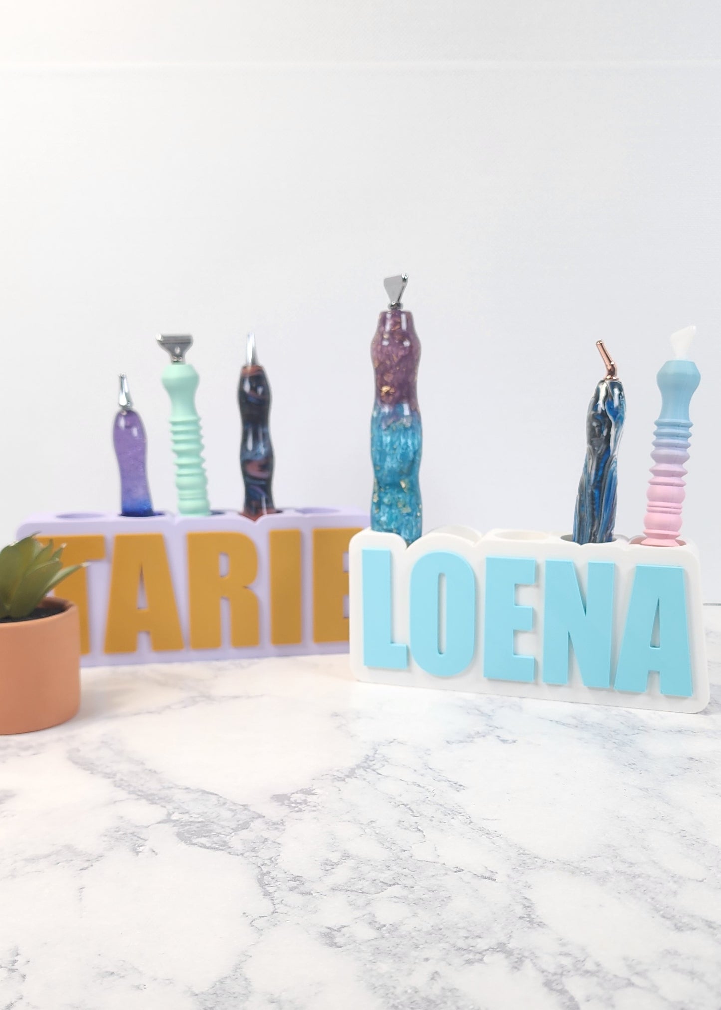 Custom Name Diamond Painting Pen Holder