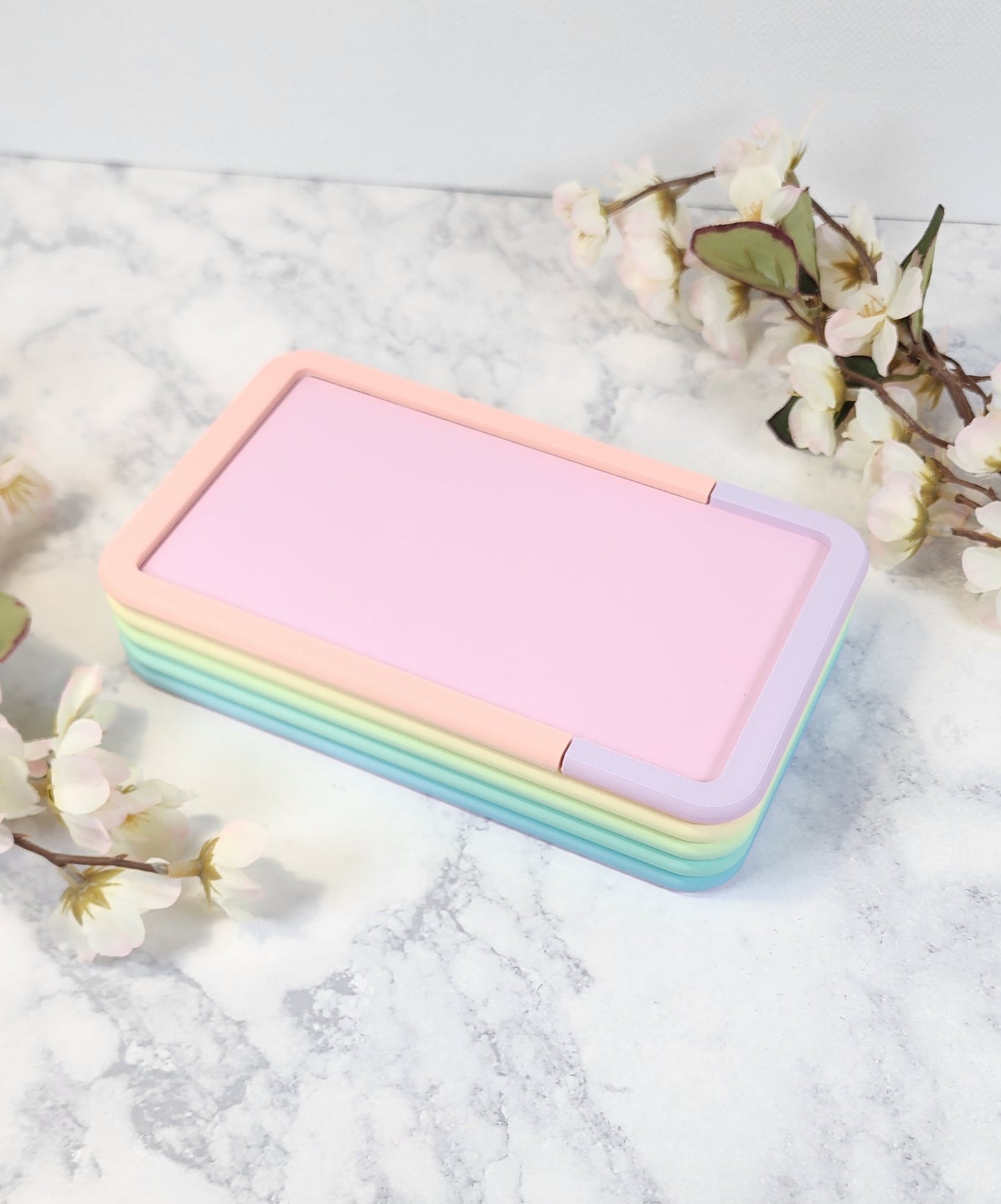 Rainbow Macarons Diamond Painting Pen Case