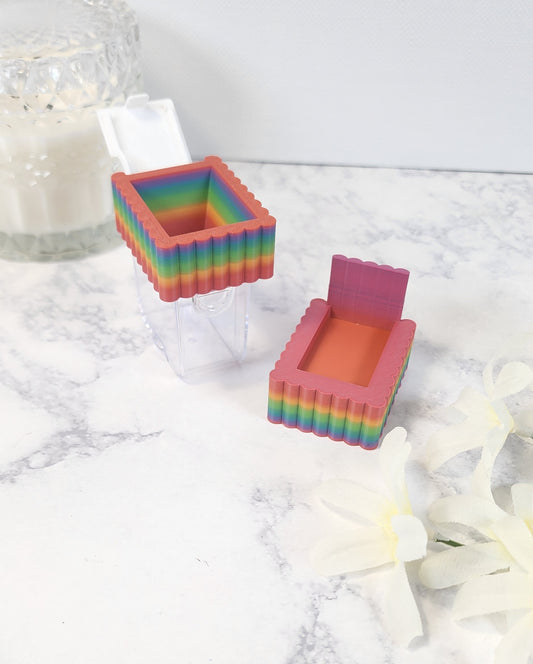 Rainbow Shaved Ice Diamond Painting Elizabeth Ward Funnel