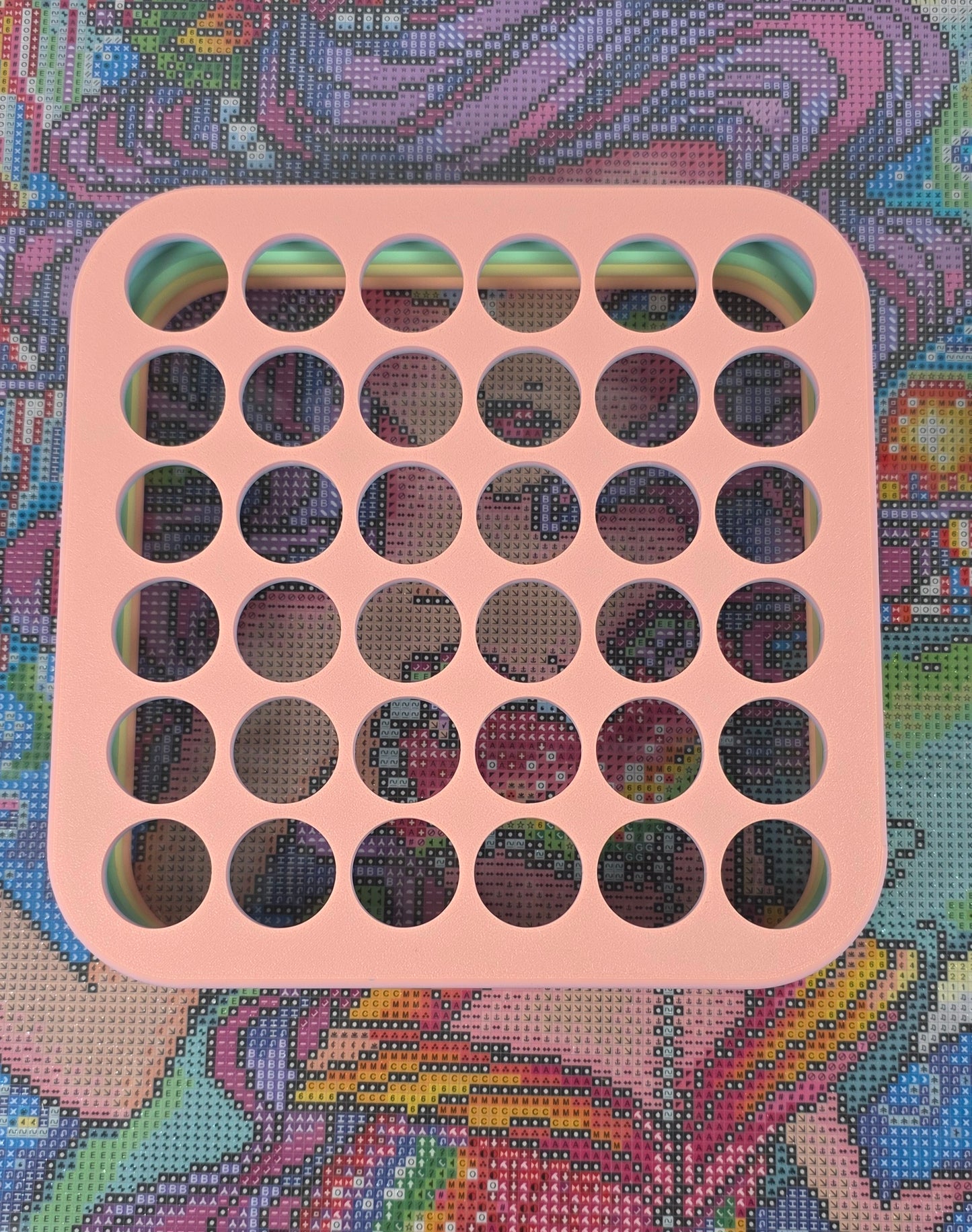 Diamond Painting Round Container Holder