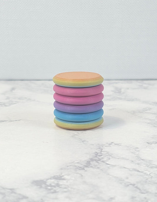 Rainbow Pie Diamond Painting Trash Minder