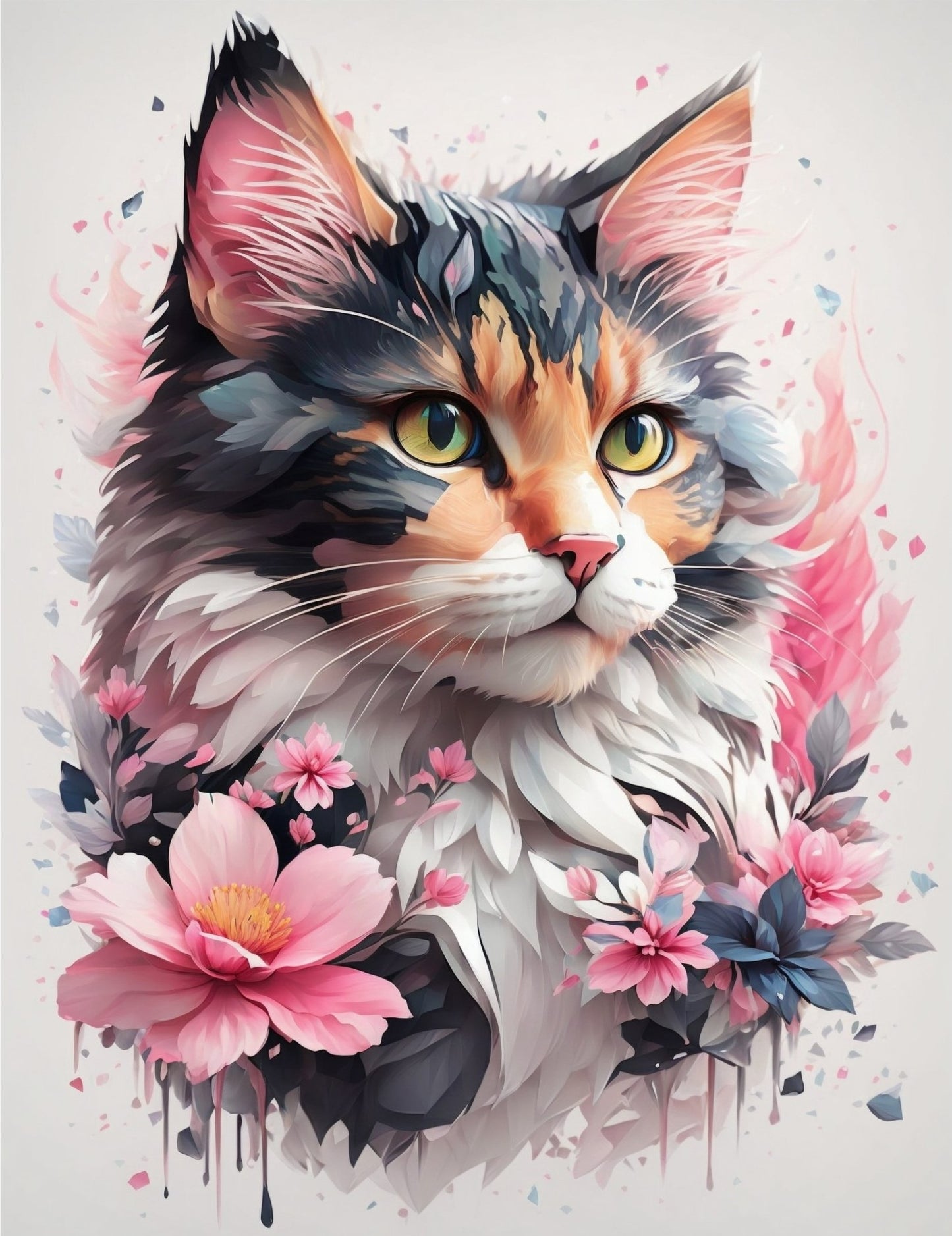 Watercolor Cat