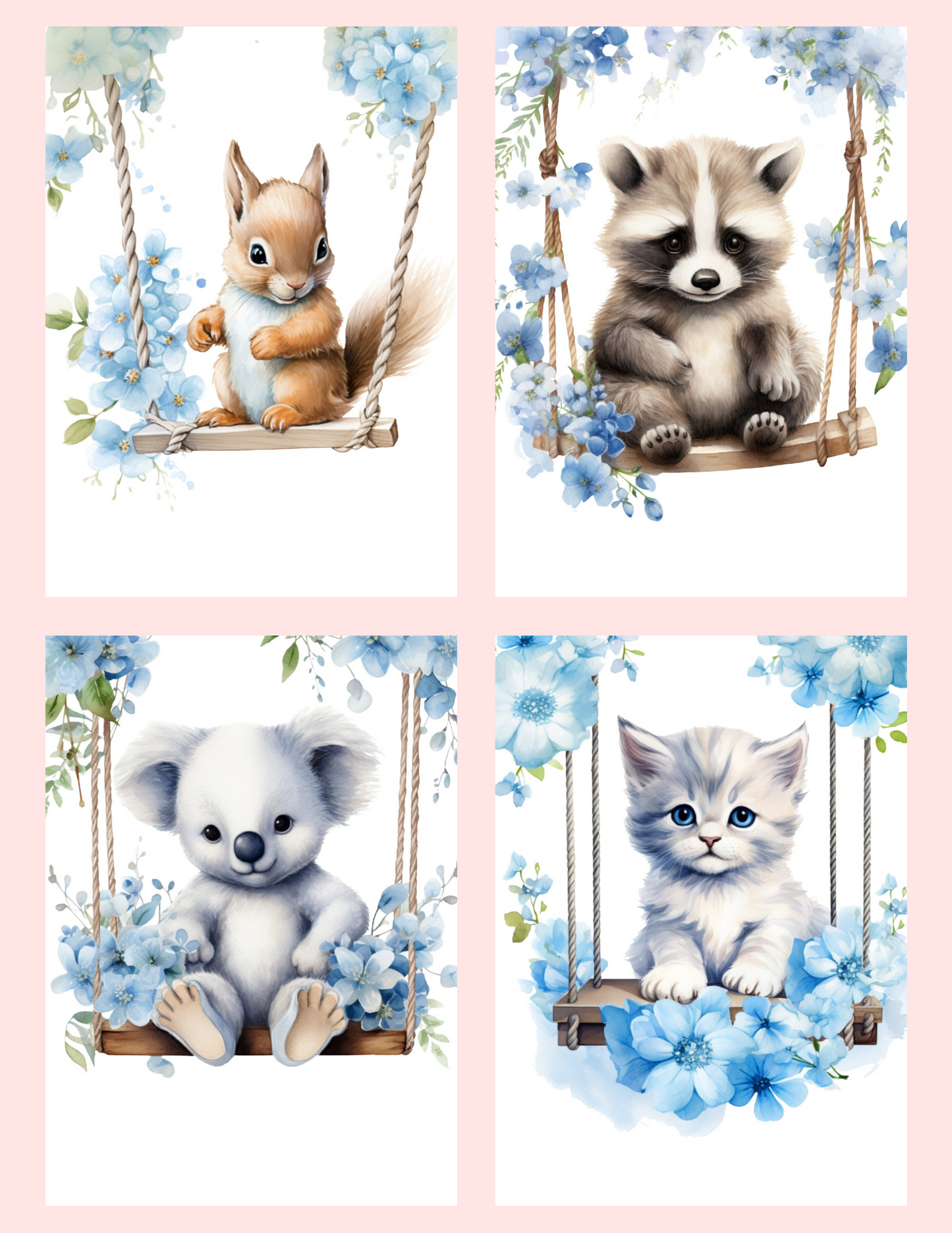 Swinging Baby Animals