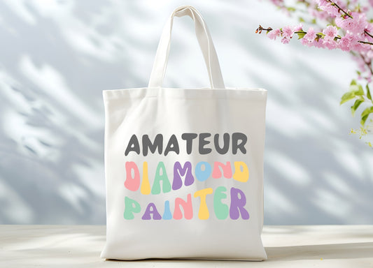 Amateur Diamond Painter Tote Bag