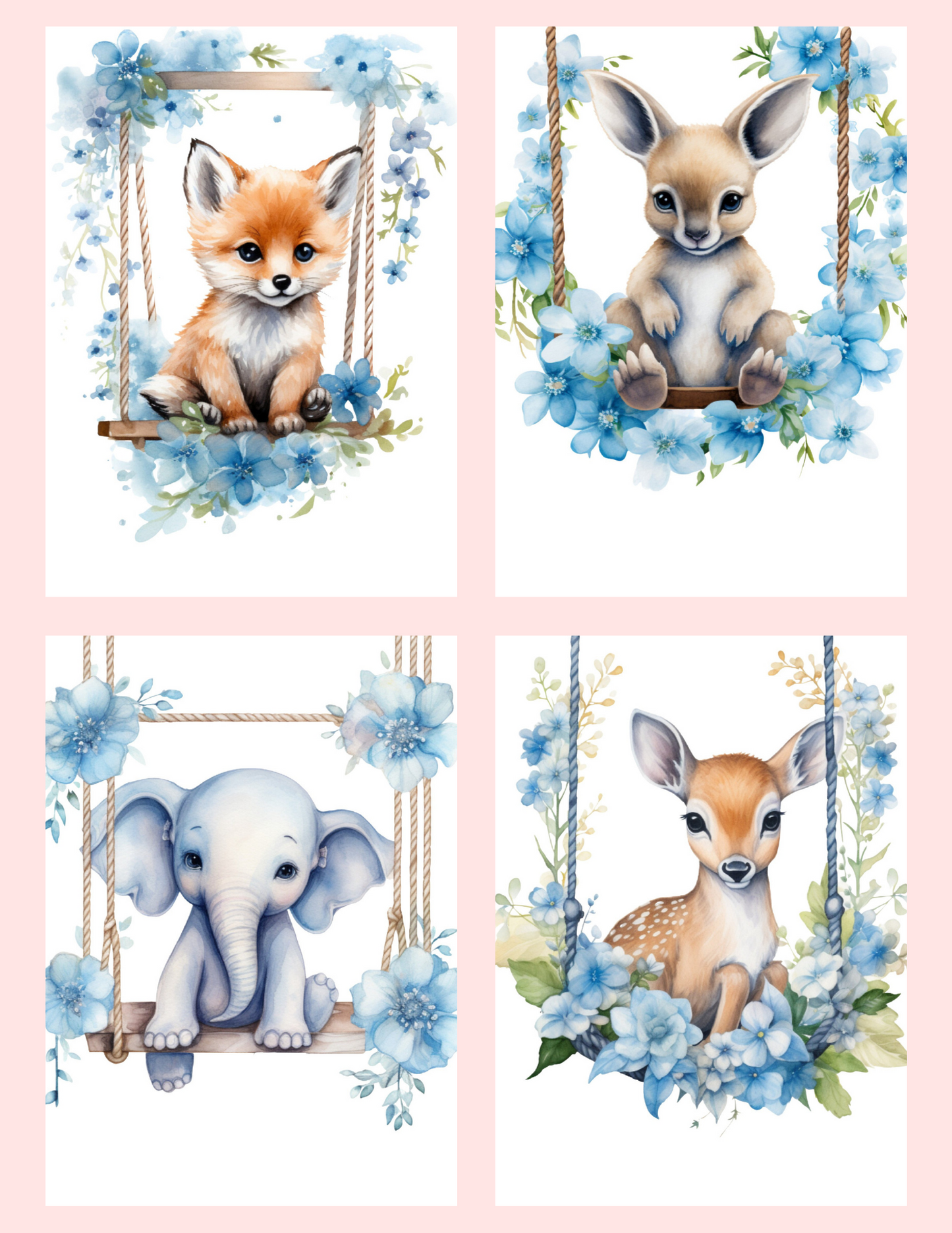 Swinging Baby Animals