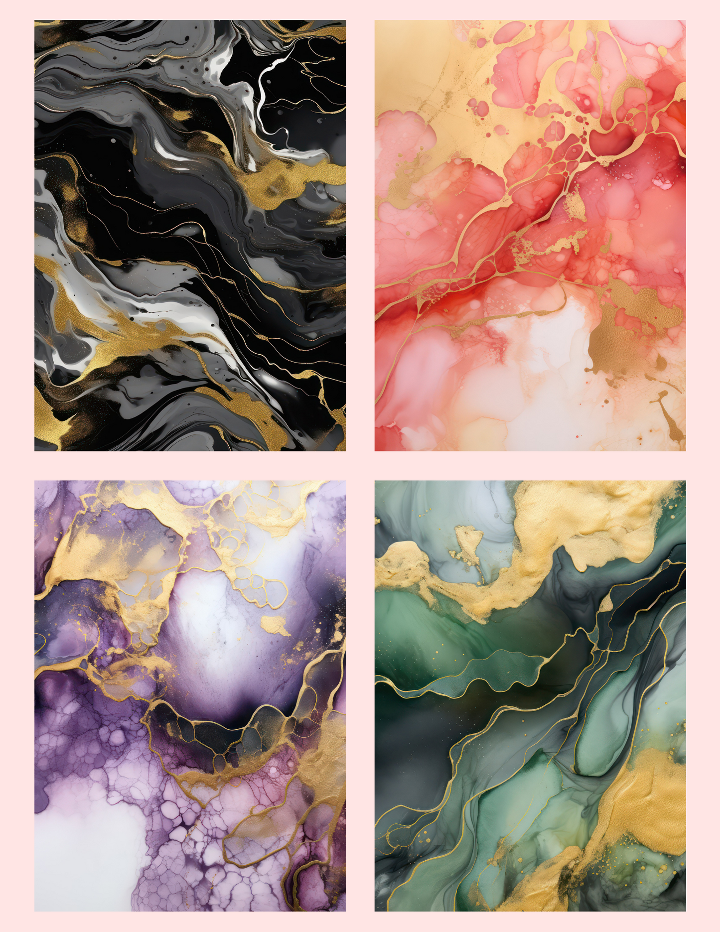 Marble Alcohol Ink