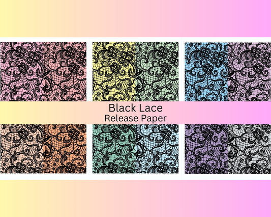 "Black Lace" Vinyl Release Paper