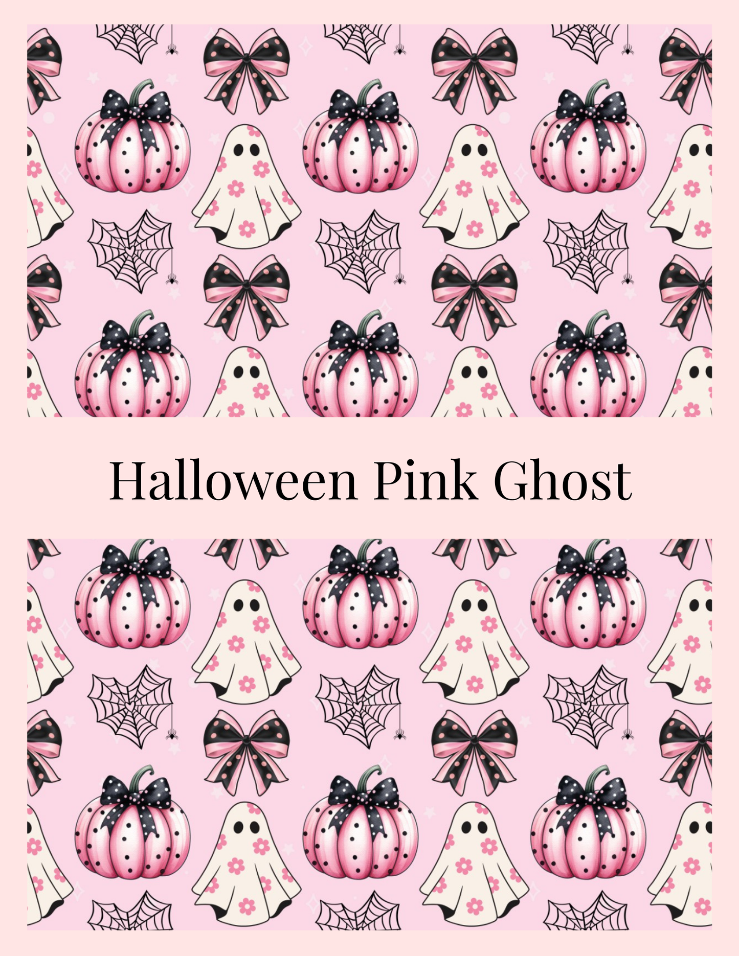 Halloween Pink Ghost