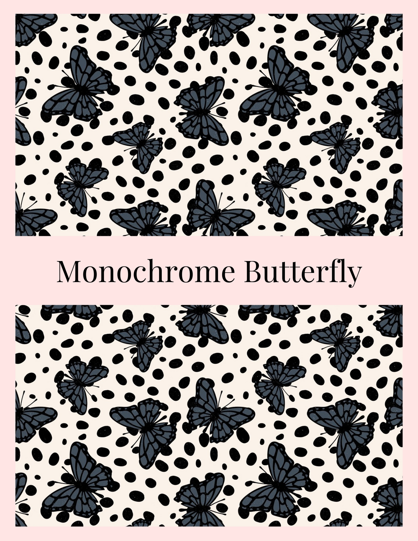 Monochrome Butterfly