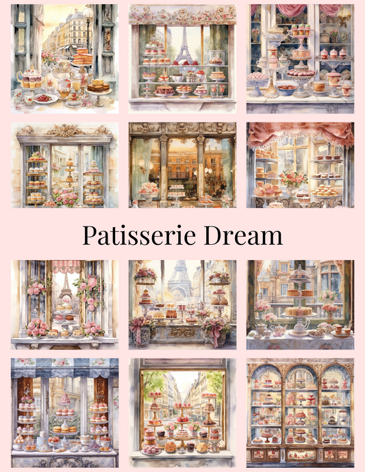 Patisserie Dream Section Sticker