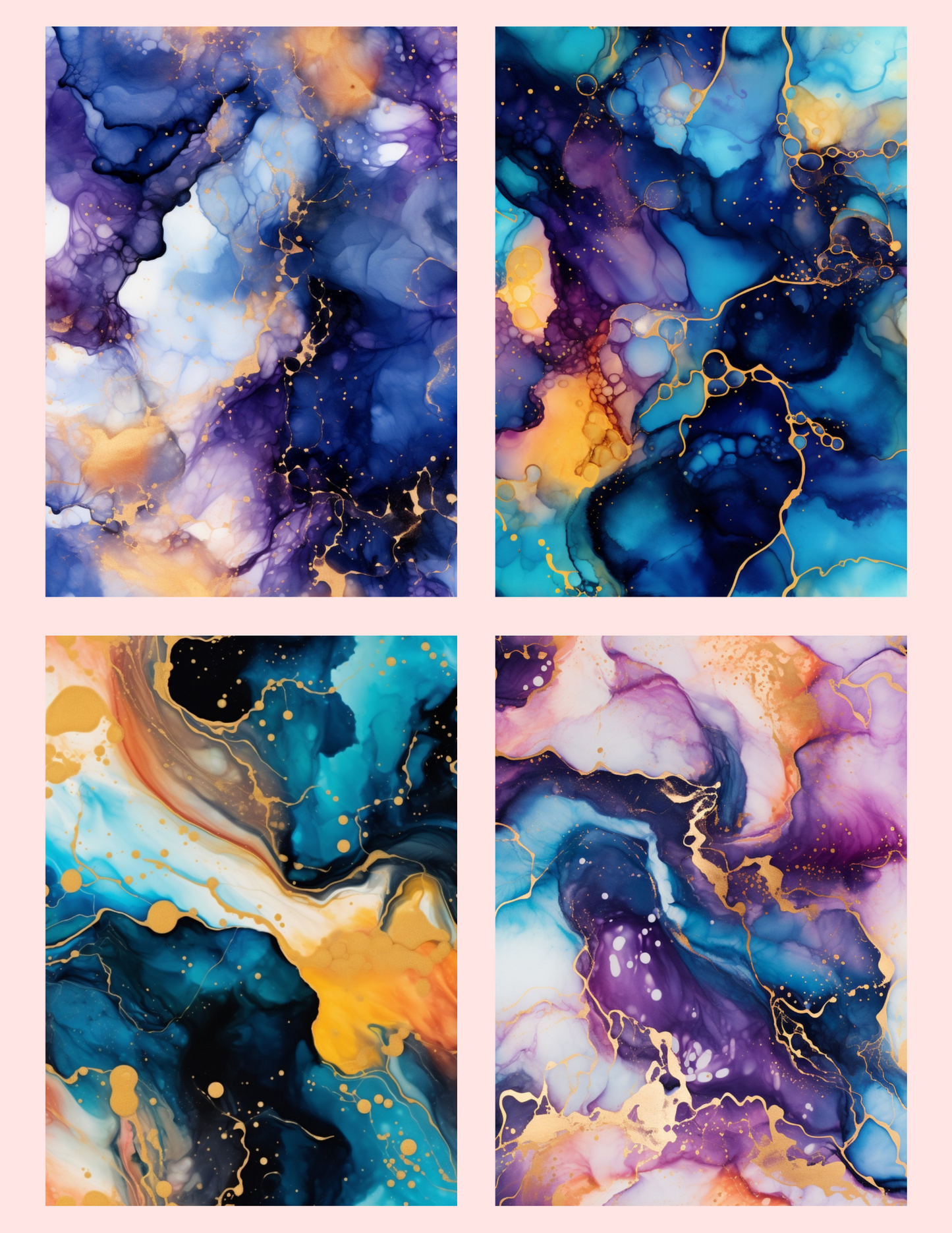 Galaxy Alcohol Ink