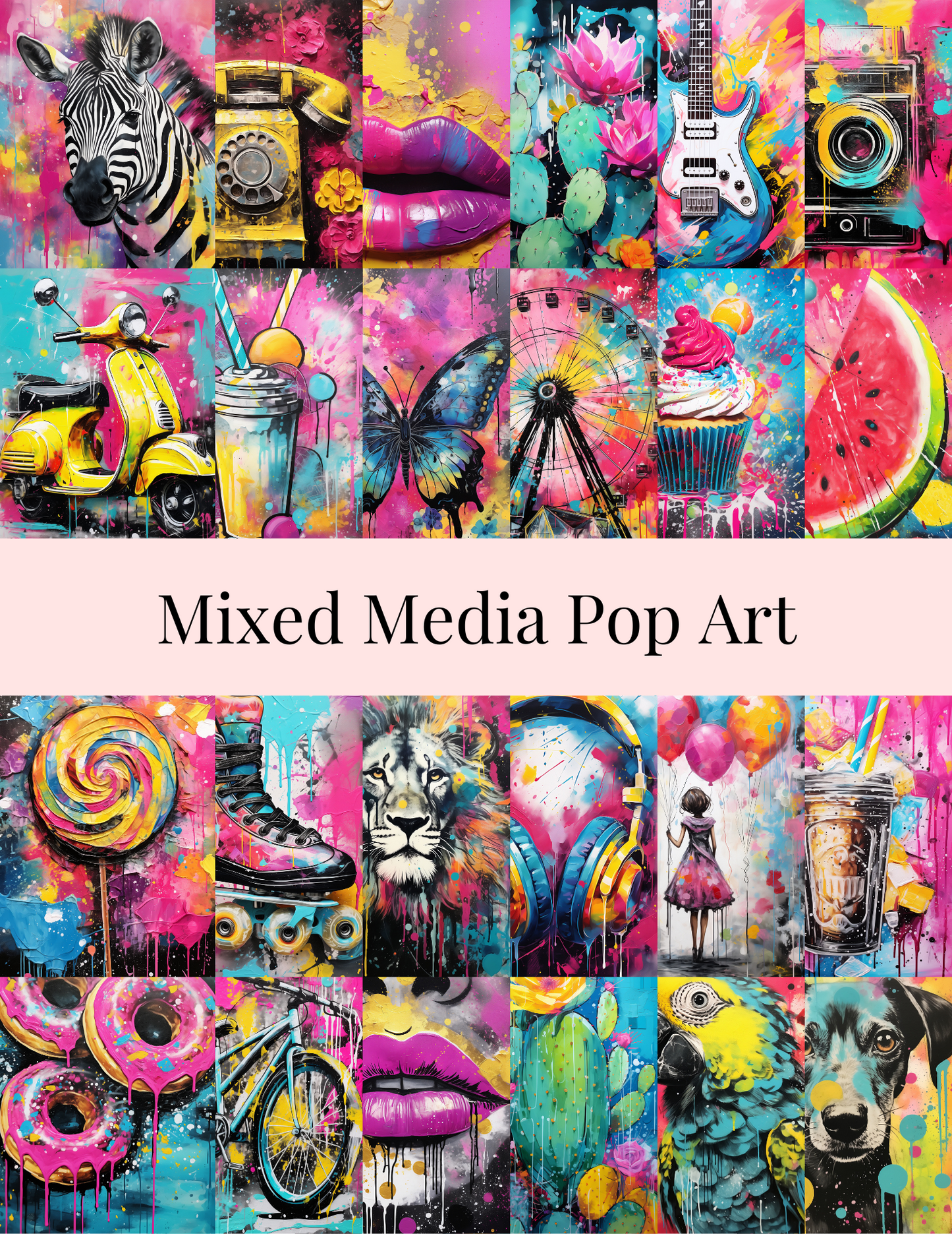 Mixed Media Pop Art