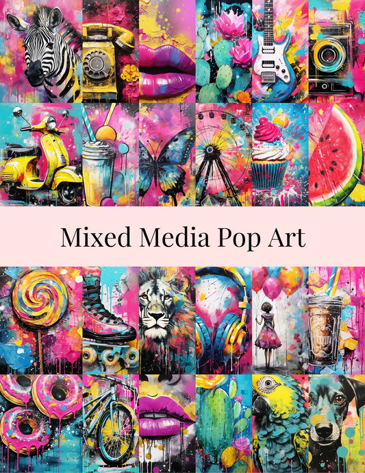 Mixed Media Pop Art