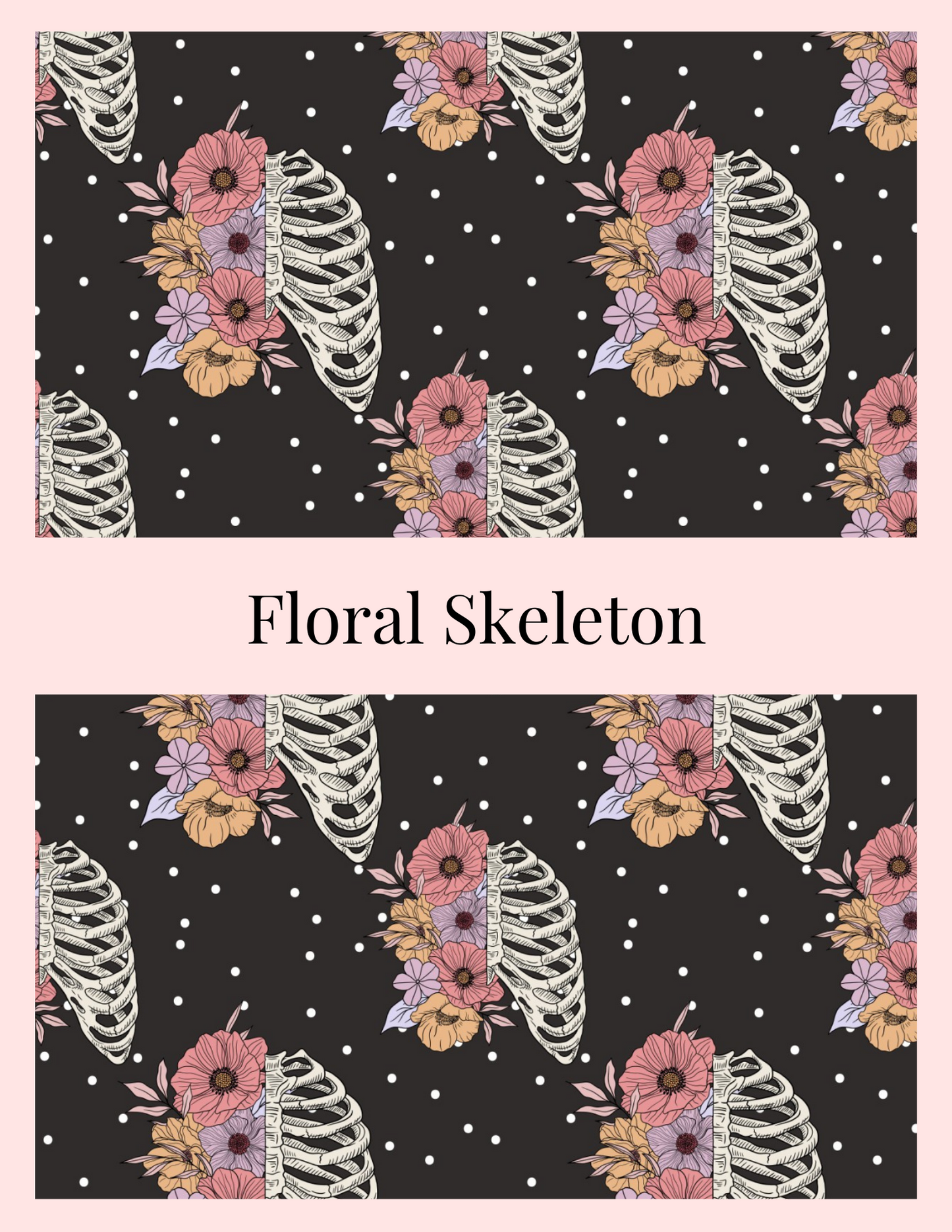 Floral Skeleton