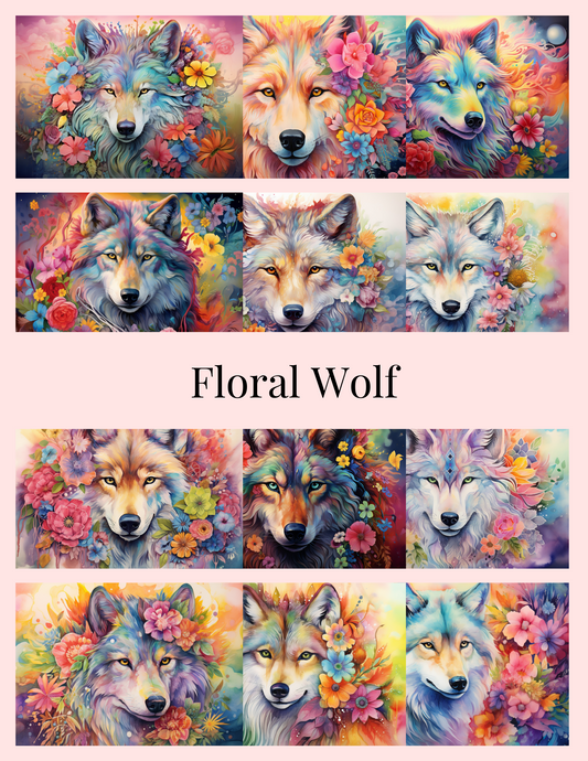 Floral Wolf