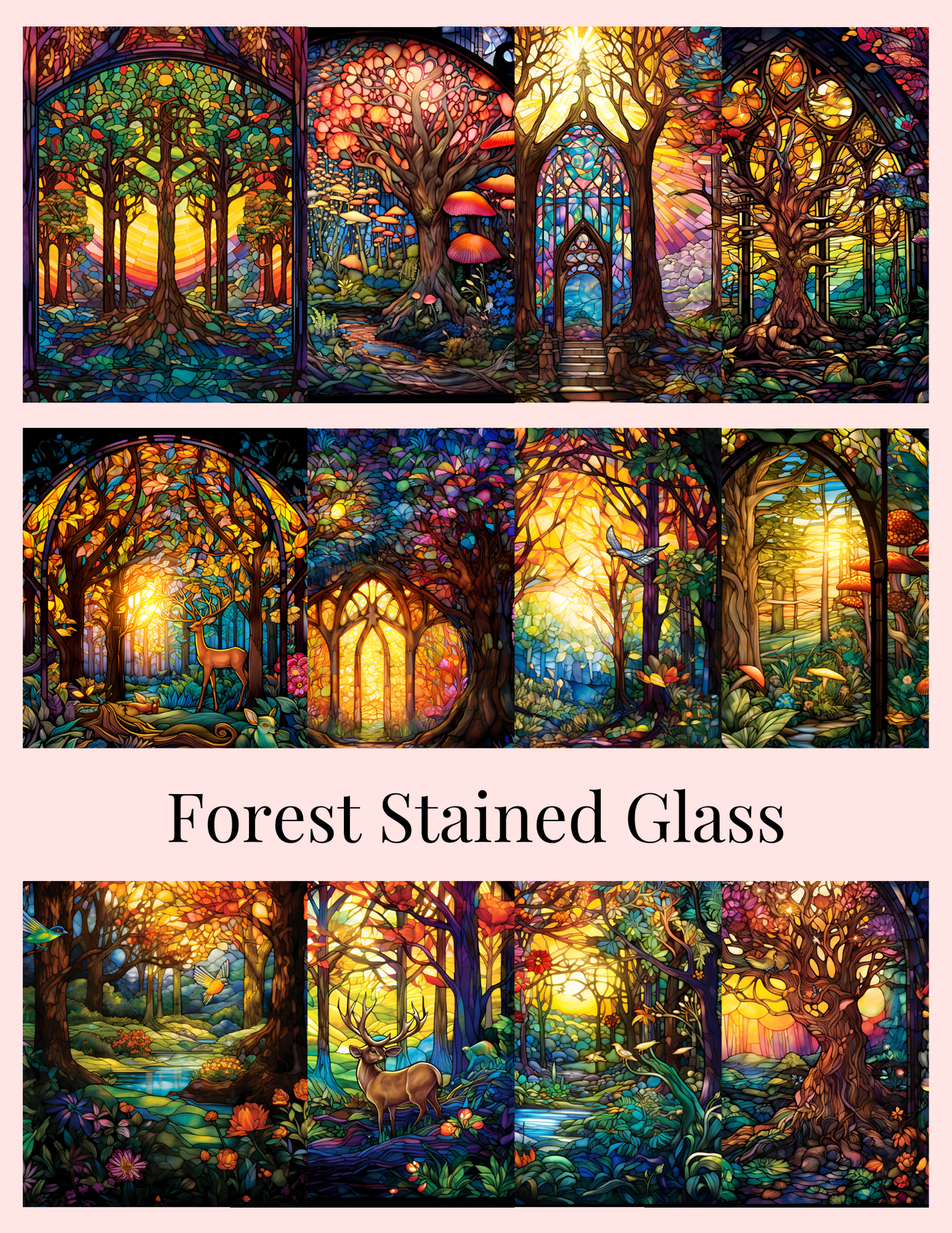 Forest Stained Glass