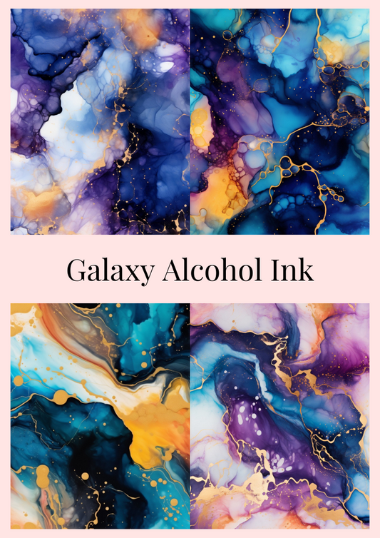 Galaxy Alcohol Ink