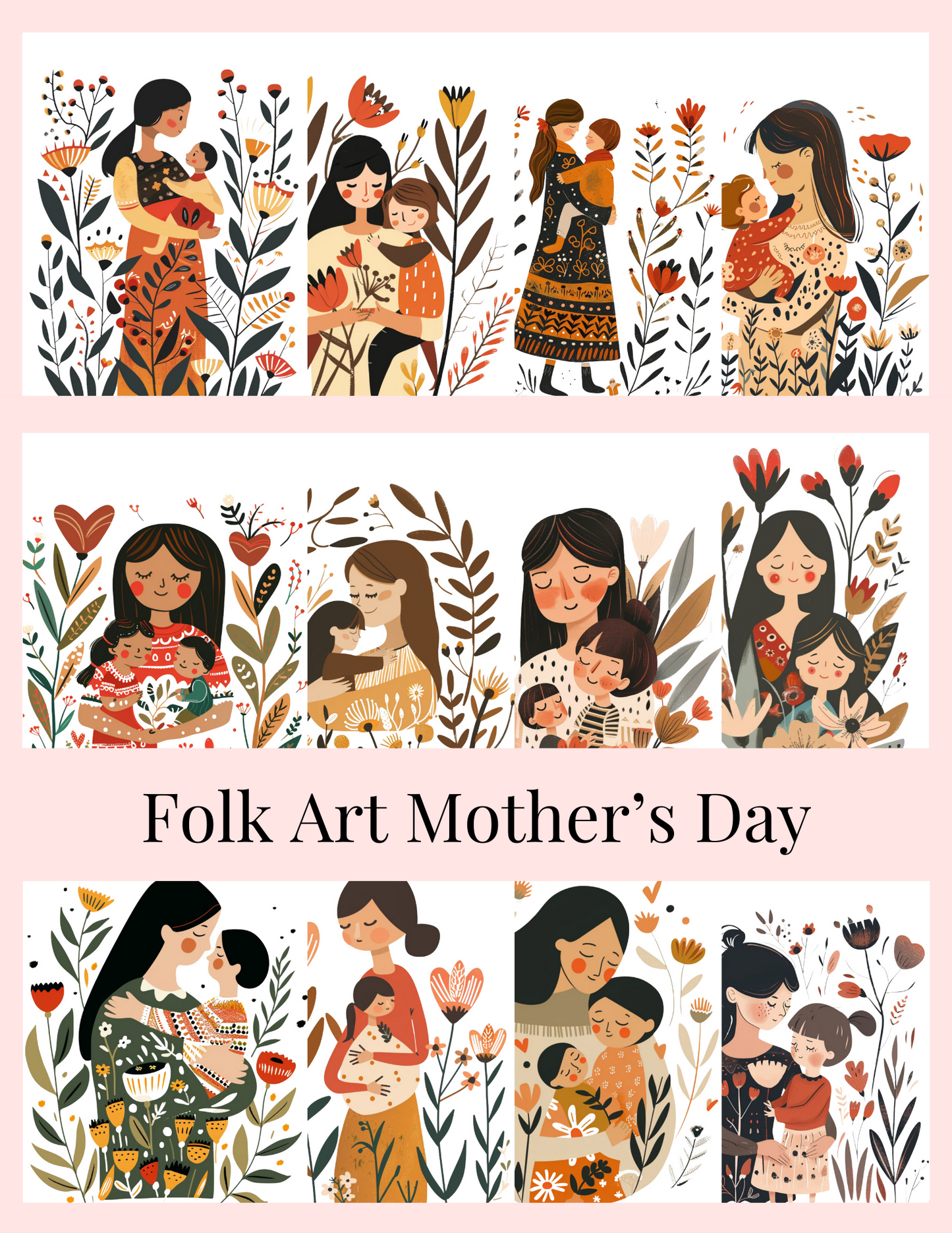 Folk Art Mother's Day