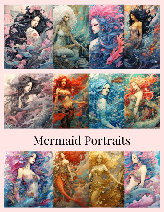 Mermaid Portraits