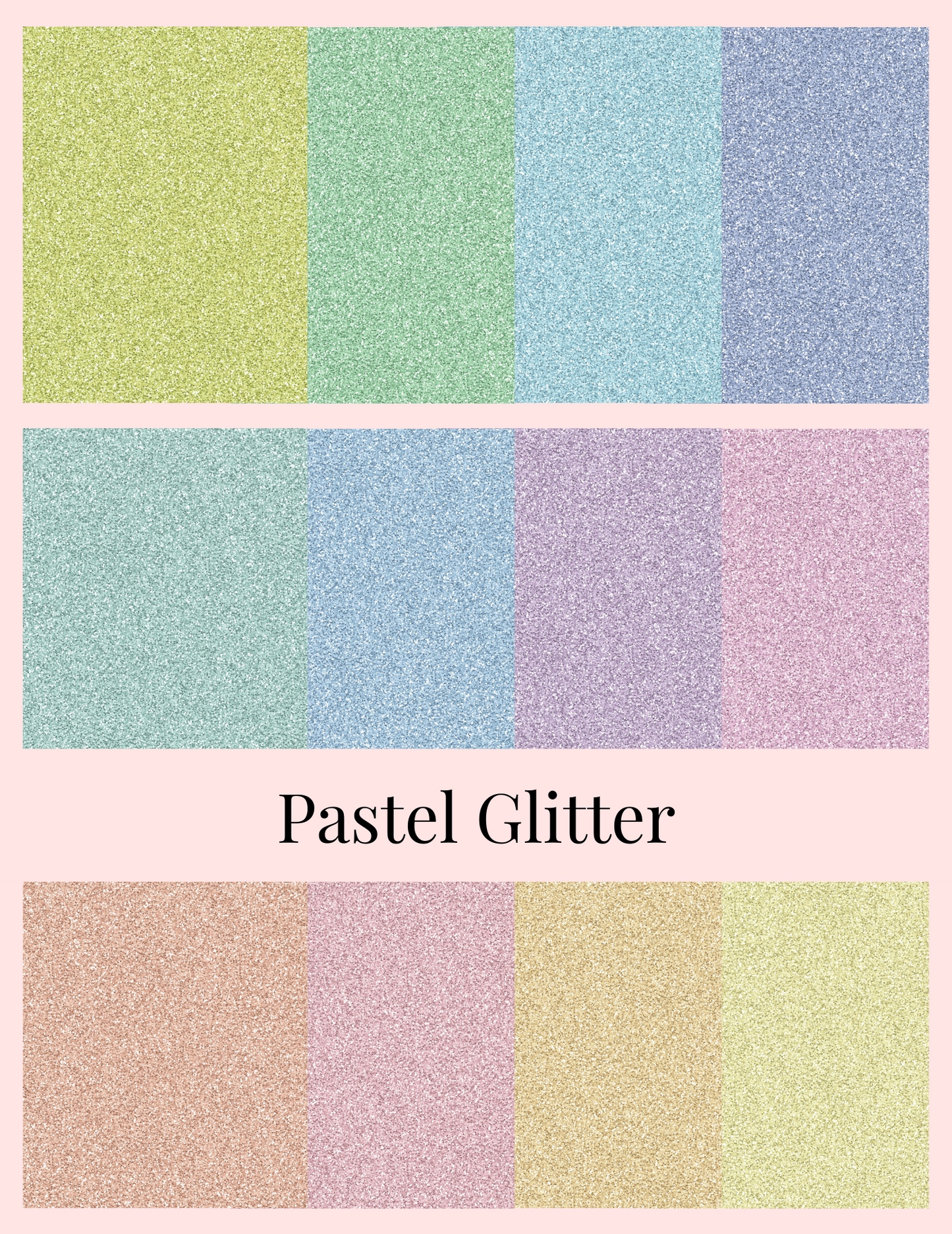 Pastel Glitter