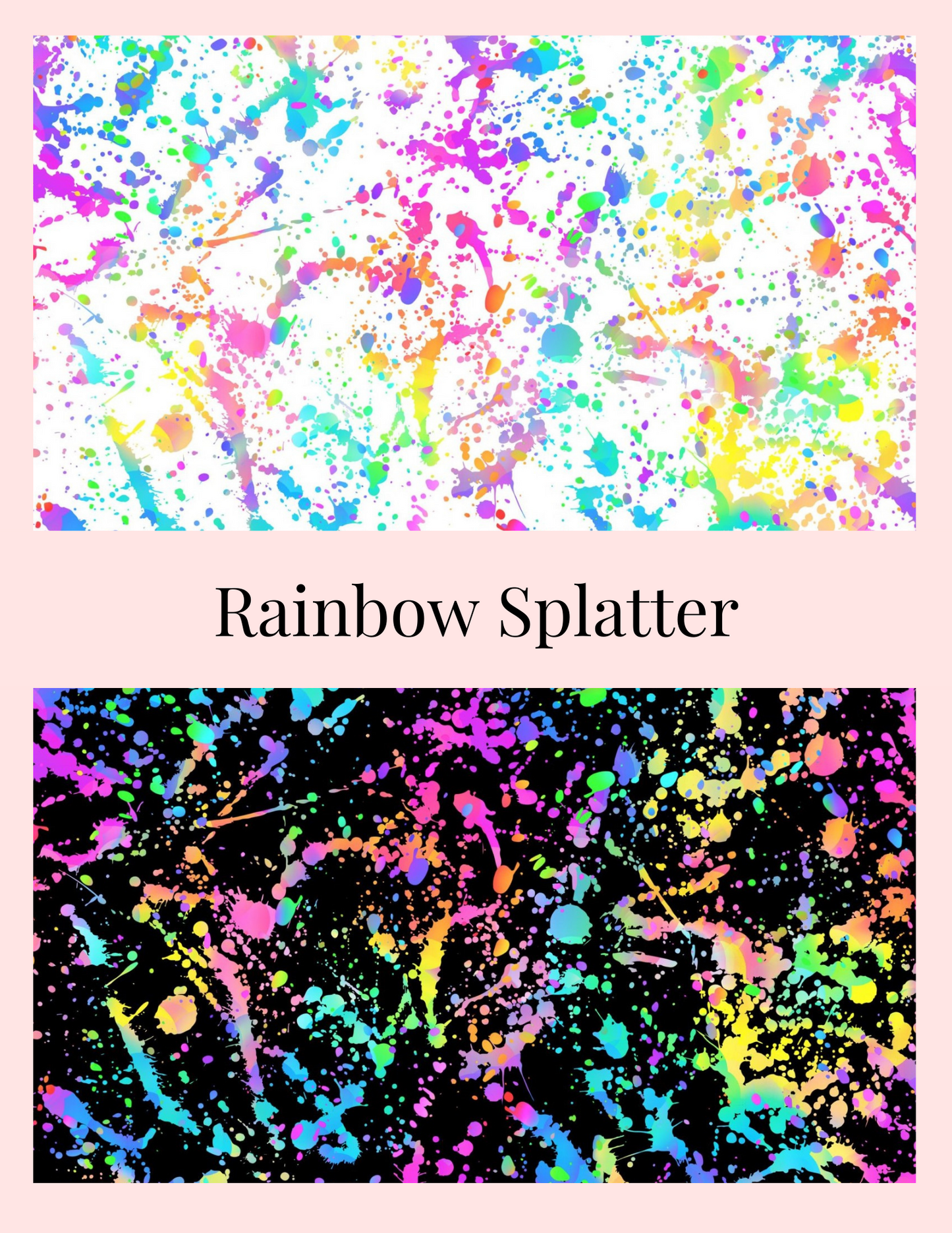 Rainbow Splatter