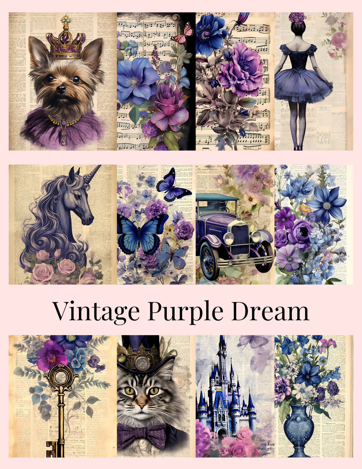 Vintage Purple Dream